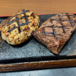 感動の肉と米 - ハンバーグコンボ(1,500円)