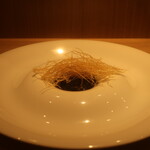 RISTORANTE IL NODO - アオリイカげそ ハセパラ イカ墨 カダイフ