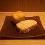 RISTORANTE IL NODO - 自家製のライ麦パンとフォカッチャ