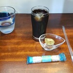 キッチン ブルー グローブ - アフターコーヒー