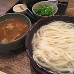 肉汁カレー釜揚げうどん