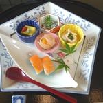 夏の昼懐石　　前菜