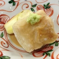 徳うち山 - 名物 焼き胡麻豆腐