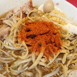 ラーメン二郎 - 一味投下～♪