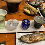 地酒の宿 中村屋 - 大吟醸利き酒セット　説明書きがありますが、あえて載せません　注文してからのお楽しみ♪