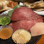 地酒の宿 中村屋 - 馬刺しアップ　