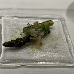 saveur - アスパラガスのグリル。甘くて美味。