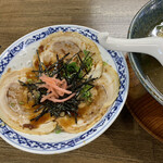 らーめん 善谷 - 半チャーシュー丼