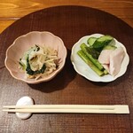 Saishokudou Kato - 日替りランチの小鉢