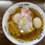 らあめん サンド - 「煮干しそば＋味玉」