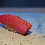 菊鮨 - 中トロ。 やま幸さん。 僕には、十分大トロですが・・ 大トロ、あまり好きじゃないし。