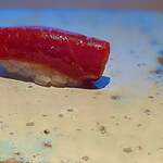 菊鮨 - 赤身。 やま幸さん。 もう、安定の旨さです。