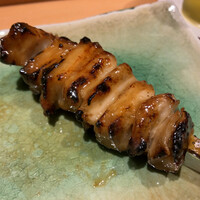 焼鳥 ひげぼうず - モツ焼き。