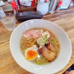 麺屋 一八 - 病みつきねぎチャーシュー麺　1280円