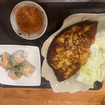 MISS SAIGON - K お好み焼きと生春巻き　ランチ　950円(税込)