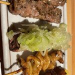 恵比寿 ふじ屋 - 本日の串盛り合わせ。