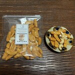 信濃屋食品館 - 木桶醤油柿の種＆カシューナッツ