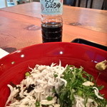 the blue marble - この美味しいだし醤油をかけると更に美味しいです