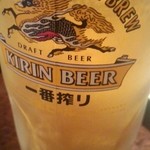 炭火焼鳥一鶏 - クーポンで生ビールが100円！