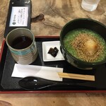 茶寮 油長 - 抹茶粥(胡麻)