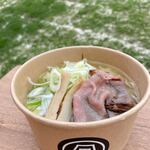 DaisenResort 沢田ベース - 当店１番人気の牛骨塩ラーメン！