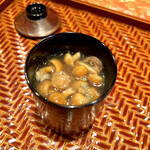 御料理 心馬 - きのこのお椀