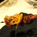 Les aromes - 白レバー串