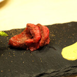 Les aromes - 国産牛のランプ肉