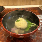 日本料理 かしづき - 渡り蟹の真薯　