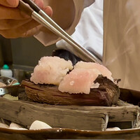 日本料理 かしづき - 鱧の炭火焼き