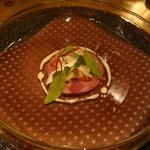 IL TEATRINO DA SALONE - 前菜2：仔牛のカルパッチョ(2013.8)