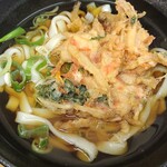 ふじ - かき揚げうどん