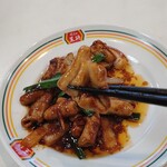 餃子の王将 - このホルモン味噌炒めは上手いんだ