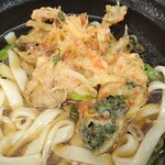 ふじ - 食べ応えあるかき揚げでした