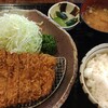 とんかつ 梨庵 - 料理写真:ロースかつセット（1,800円）