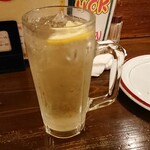 インド・ネパール料理 タァバン - ジムビームハイボール濃い。