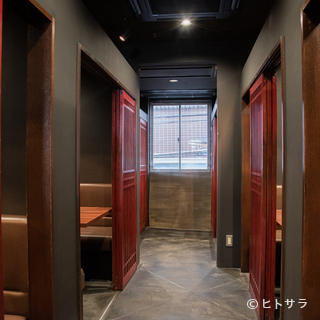Available for both business and private use. stylish Yakiniku (Grilled meat) restaurant