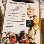 cafe3tempo - 他にも色々パフェが✨