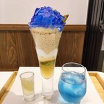 木下茶園 - 横からの図