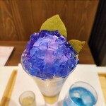 木下茶園 - 紫陽花パフェ