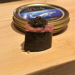 鮨 尚充 - トロたくキャビア軍艦