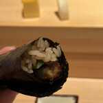 鮨 尚充 - 穴子の手巻き