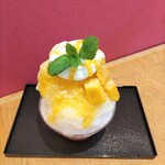 パティスリー ラ リシュテール - 楽園マンゴーかき氷