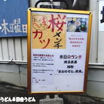 田舎うどん てつ - 2013年8月　本日のランチ