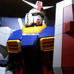 田舎うどん てつ - 2013年8月　大きなガンダムが