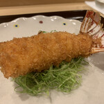 勢麟 - アカザエビのフライ