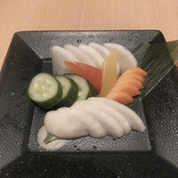 新潟名物 布のり蕎麦とおいしい酒菜 きなせや. 赤坂割烹店 - ぬか漬け