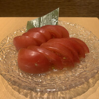 新潟名物 布のり蕎麦とおいしい酒菜 きなせや. 赤坂割烹店 - 冷やしトマト