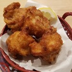 回転寿し トリトン - 自家製・北海道ザンギ。