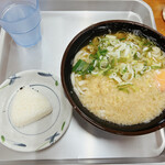 和うどん - おにぎり&天玉かうどん